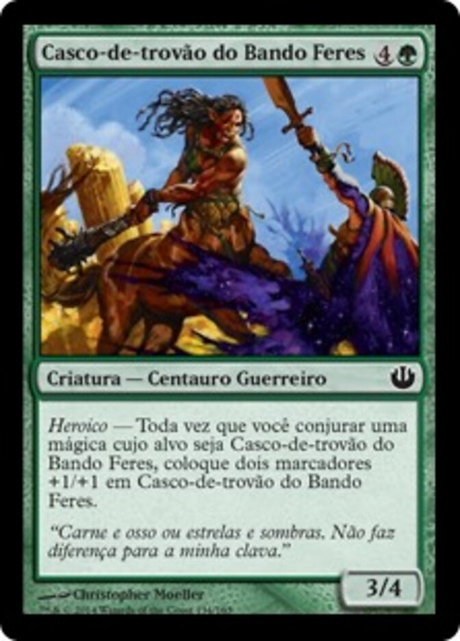 Casco-de-trovão do Bando Feres