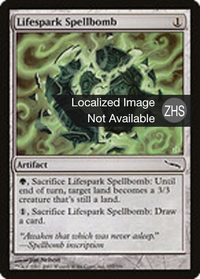 Lifespark Spellbomb