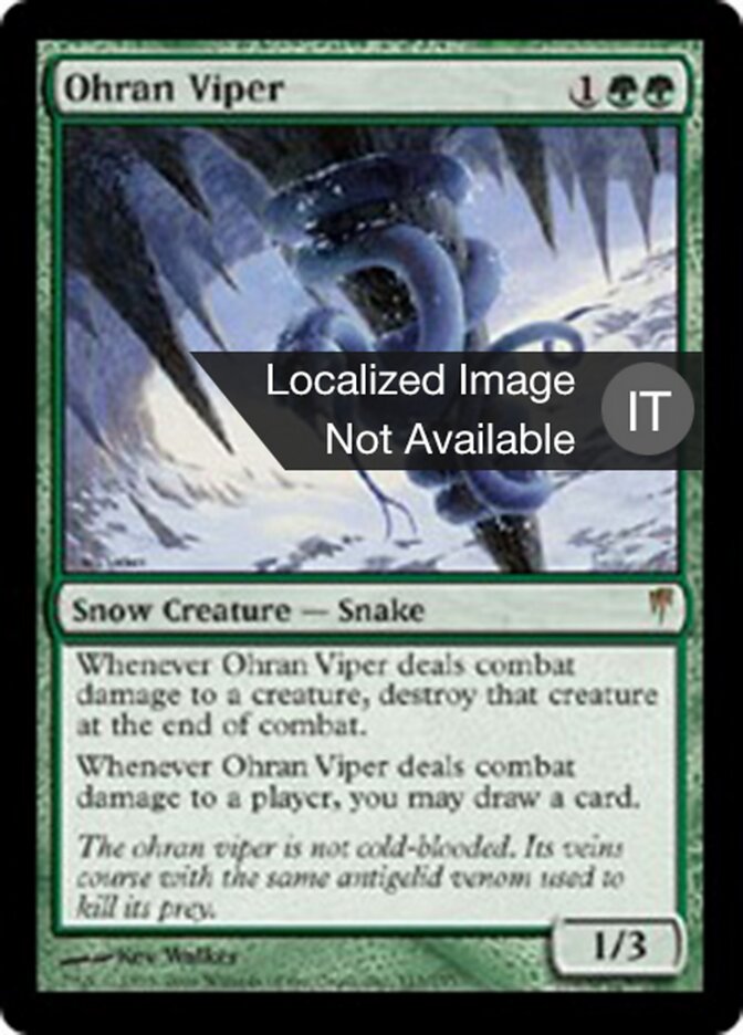 Vipera di Ohran