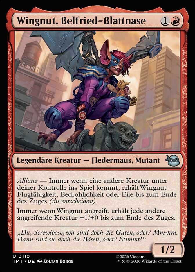 Wingnut, Belfried-Blattnase