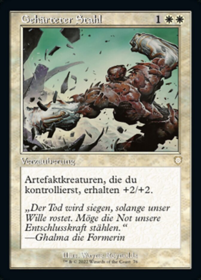 Gehärteter Stahl