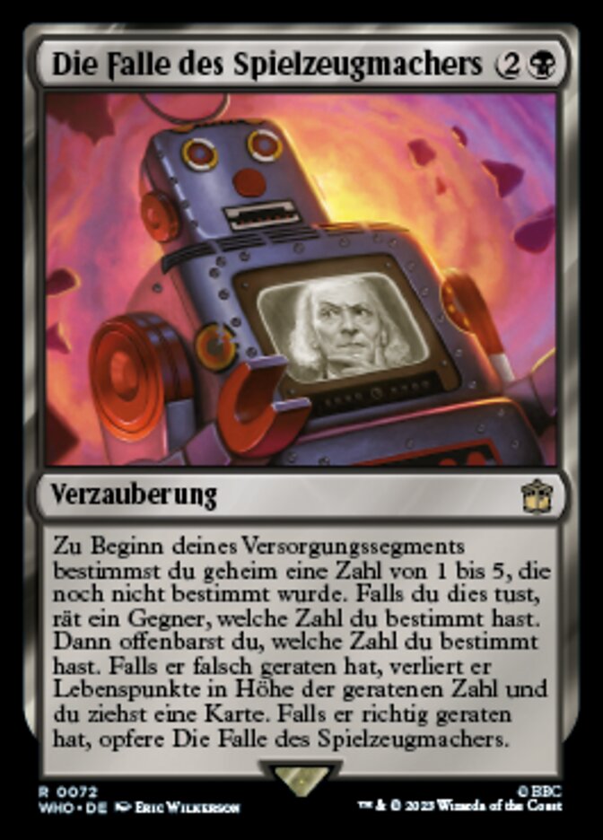 Die Falle des Spielzeugmachers