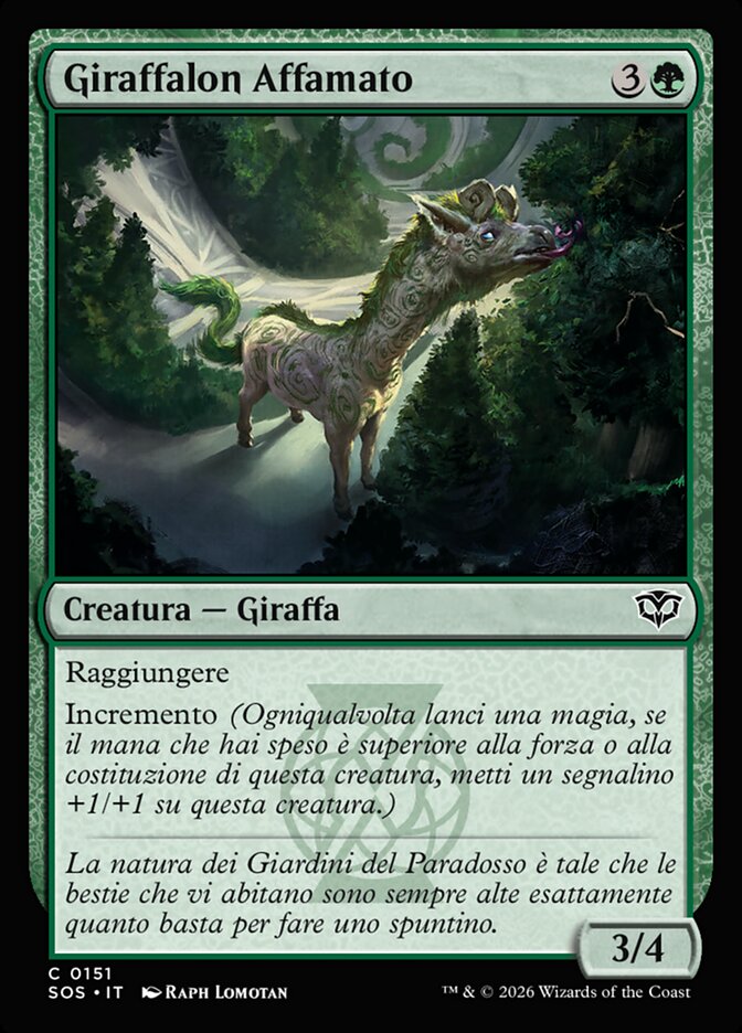 Giraffalon Affamato