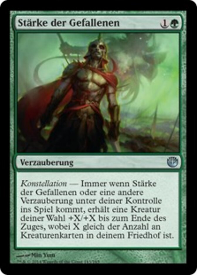 Stärke der Gefallenen
