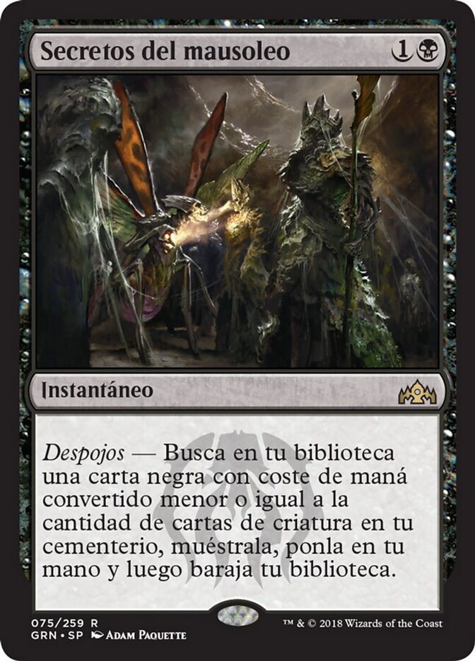 Secretos del mausoleo