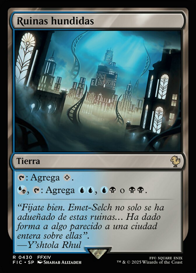 Ruinas hundidas