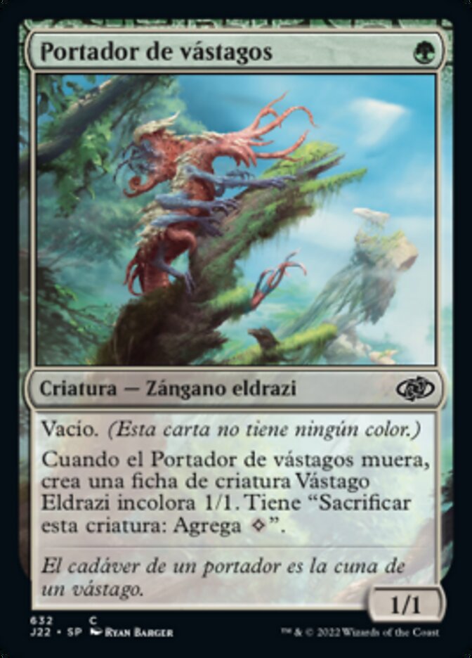 Portador de vástagos