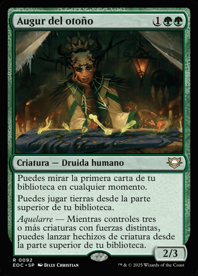 Augur del otoño
