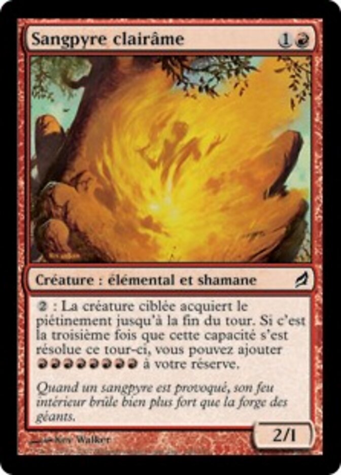 Sangpyre clairâme