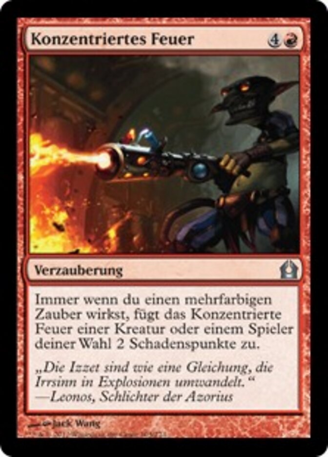 Konzentriertes Feuer
