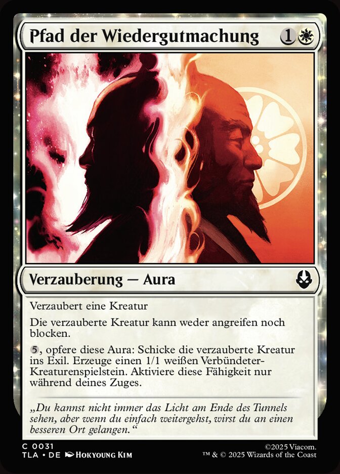 Pfad der Wiedergutmachung
