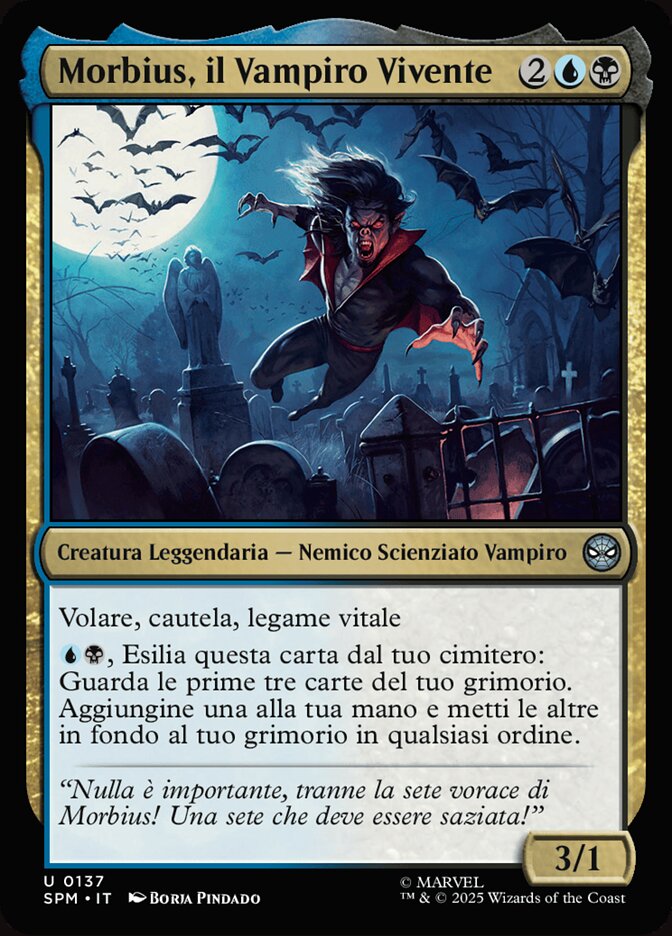 Morbius, il Vampiro Vivente