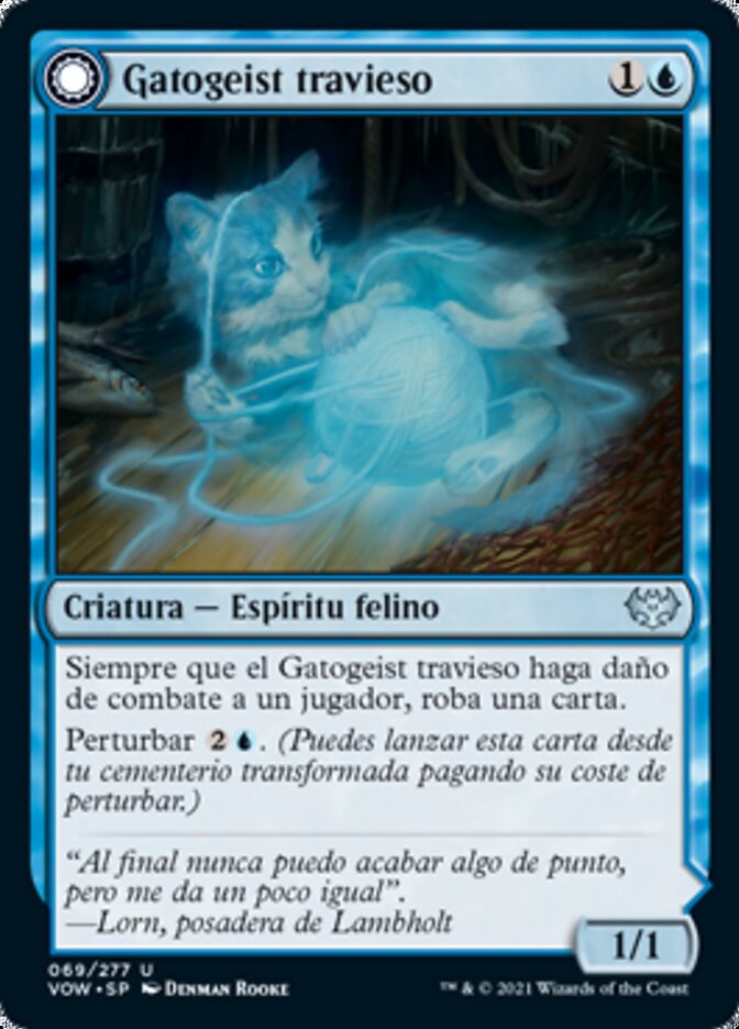 Mischievous Catgeist // Catlike Curiosity