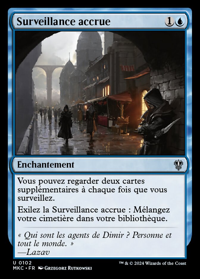 Surveillance accrue