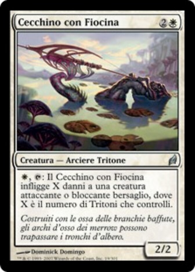 Cecchino con Fiocina