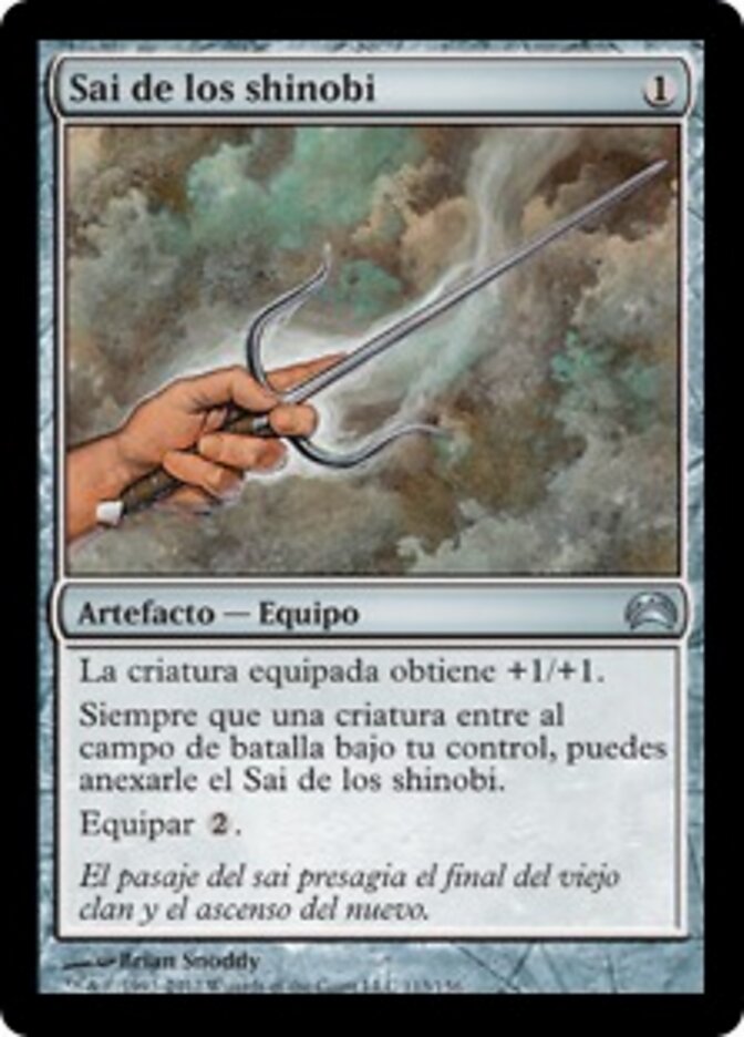 Sai de los shinobi