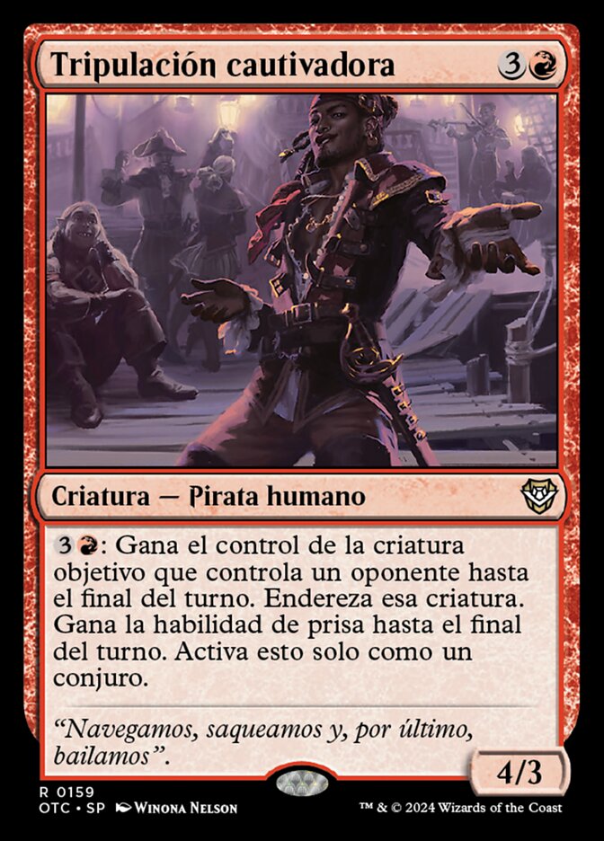 Tripulación cautivadora