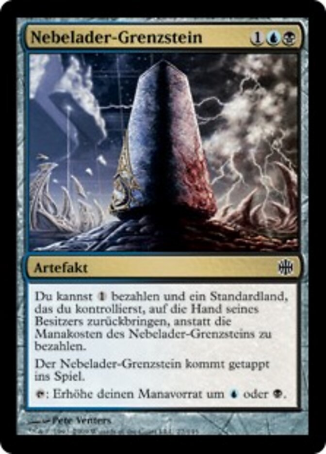 Nebelader-Grenzstein