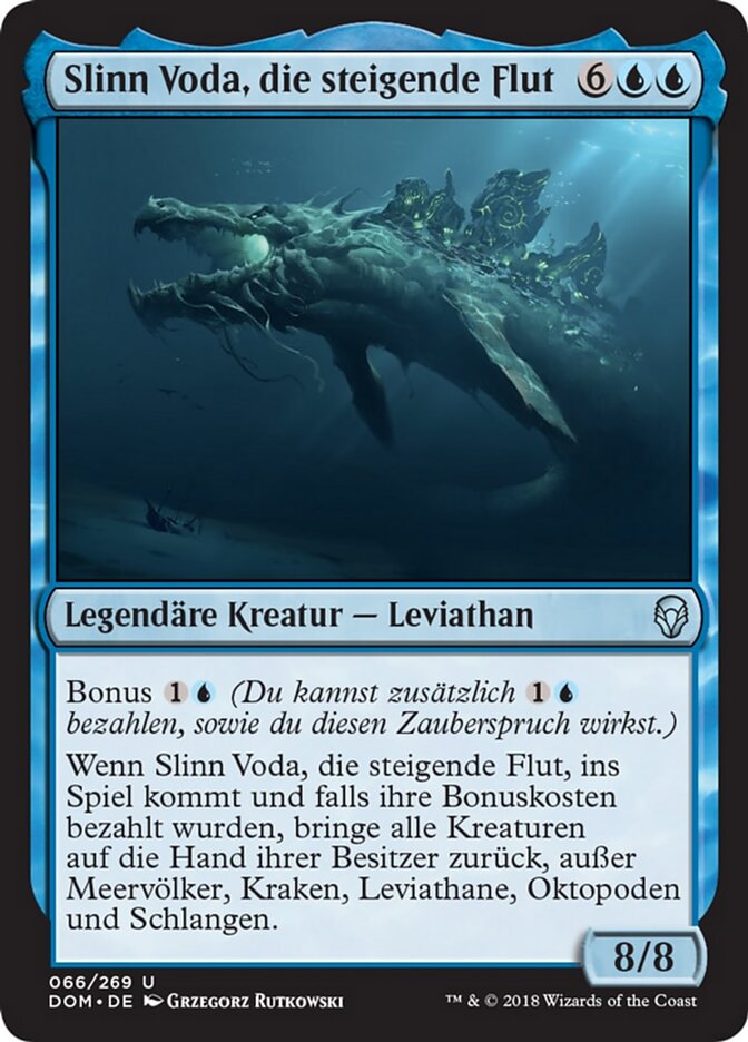 Slinn Voda, die steigende Flut