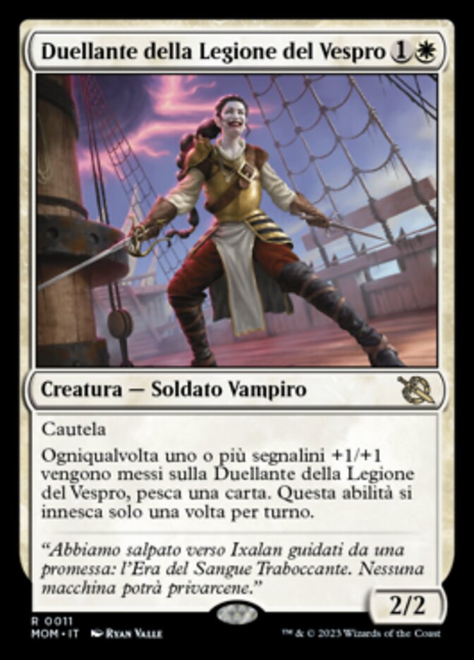 Duellante della Legione del Vespro