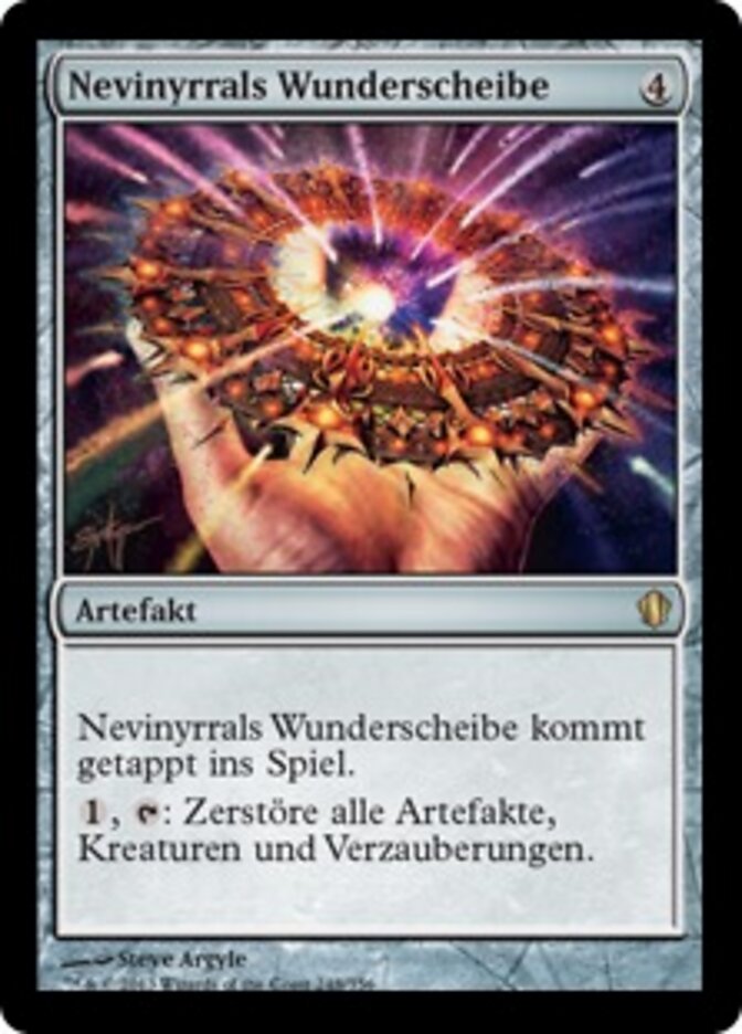 Nevinyrrals Wunderscheibe