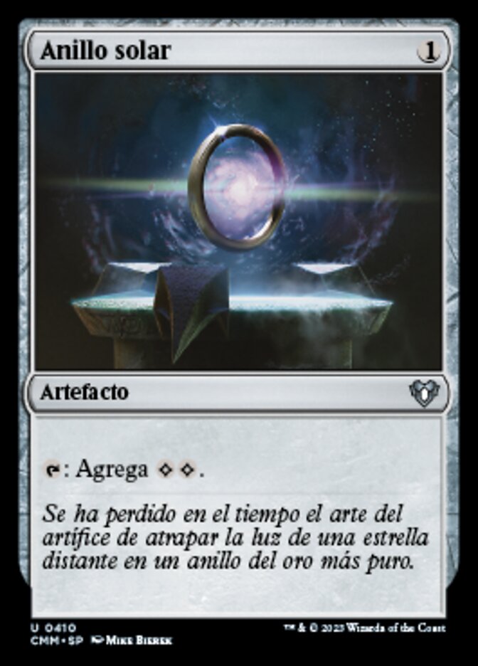 Anillo solar