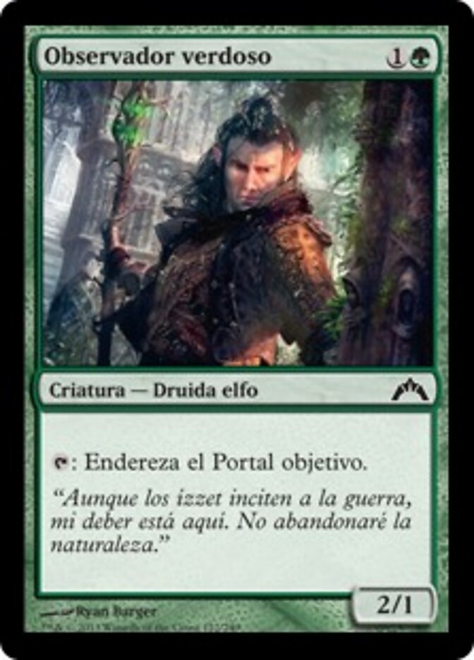 Observador verdoso
