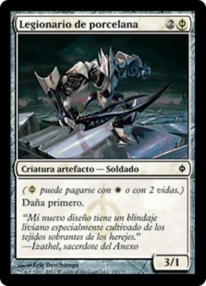 Legionario de porcelana