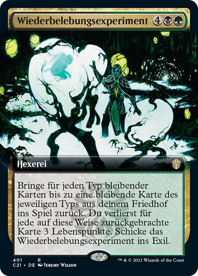 Wiederbelebungsexperiment