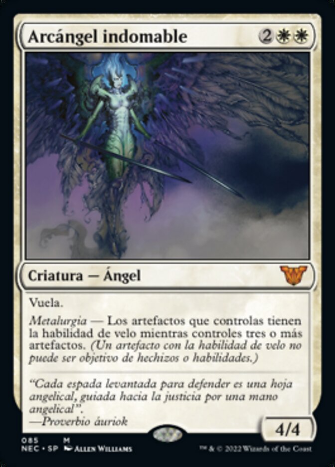 Arcángel indomable