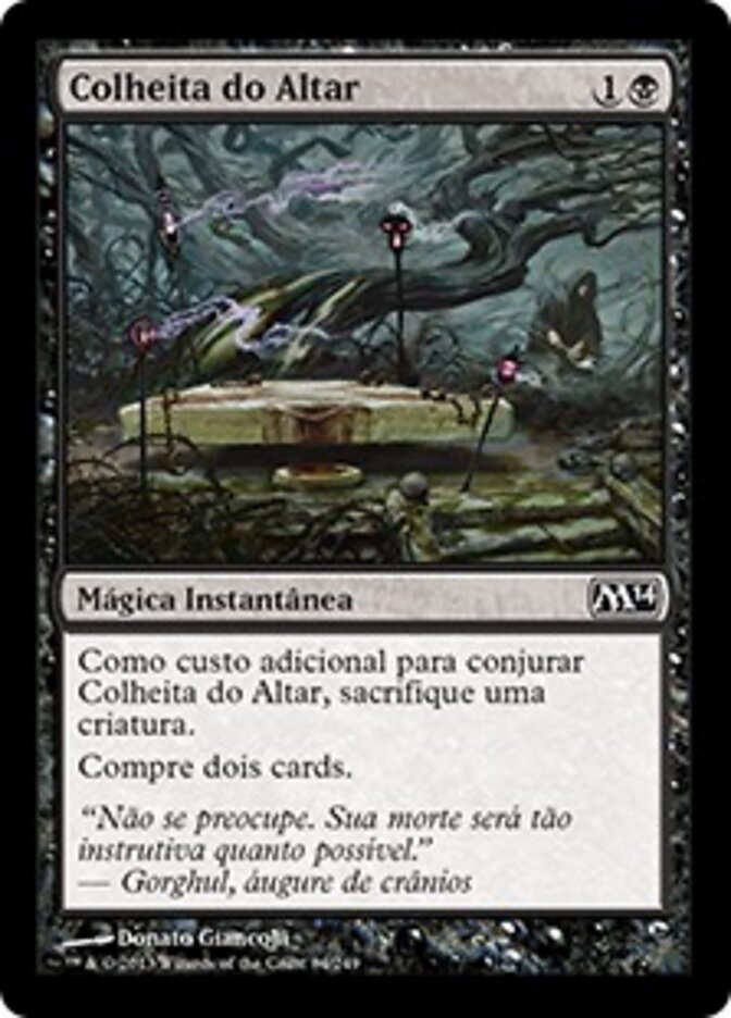 Colheita do Altar