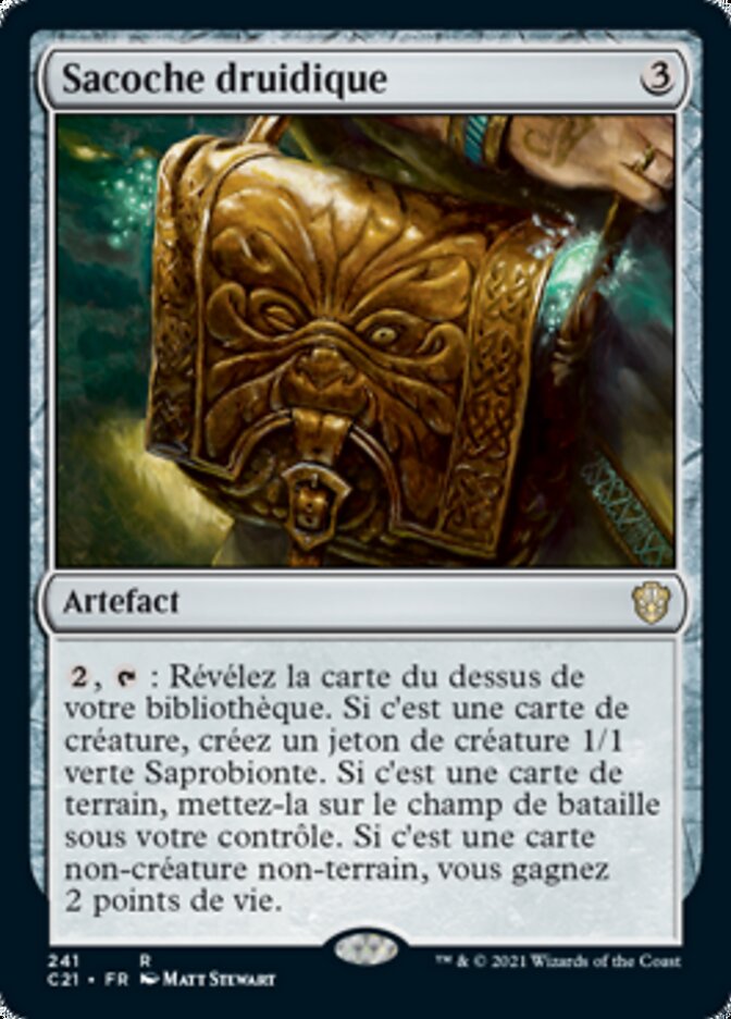 Sacoche druidique