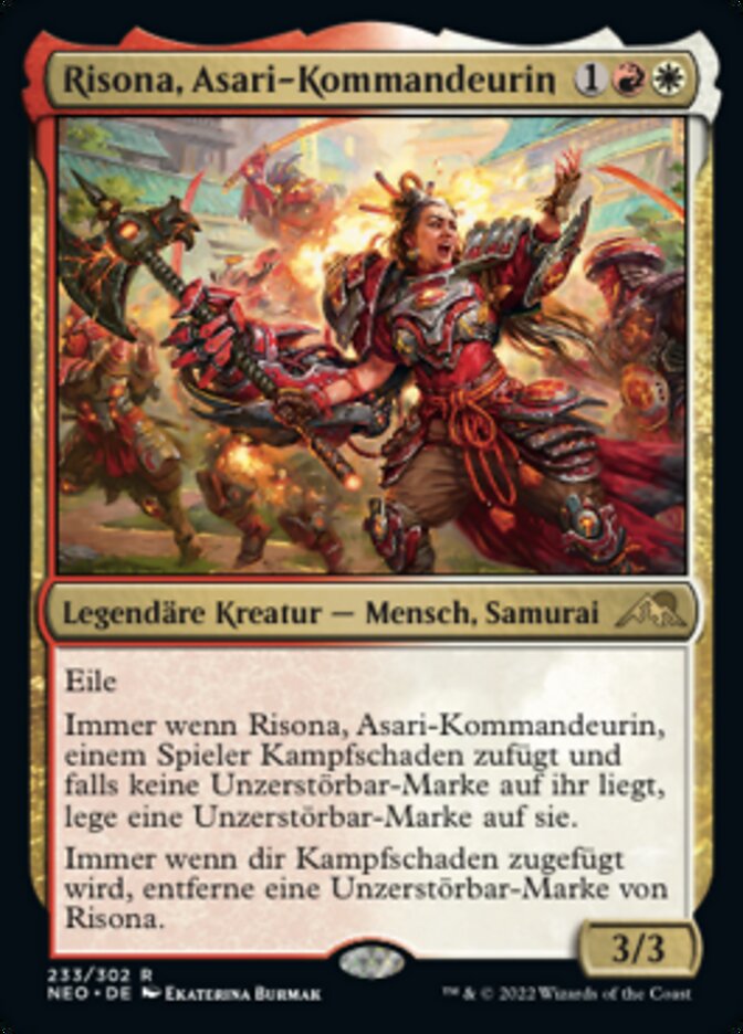 Risona, Asari-Kommandeurin