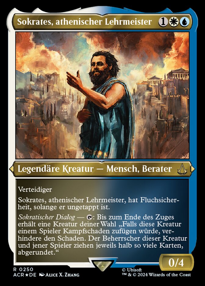 Sokrates, athenischer Lehrmeister