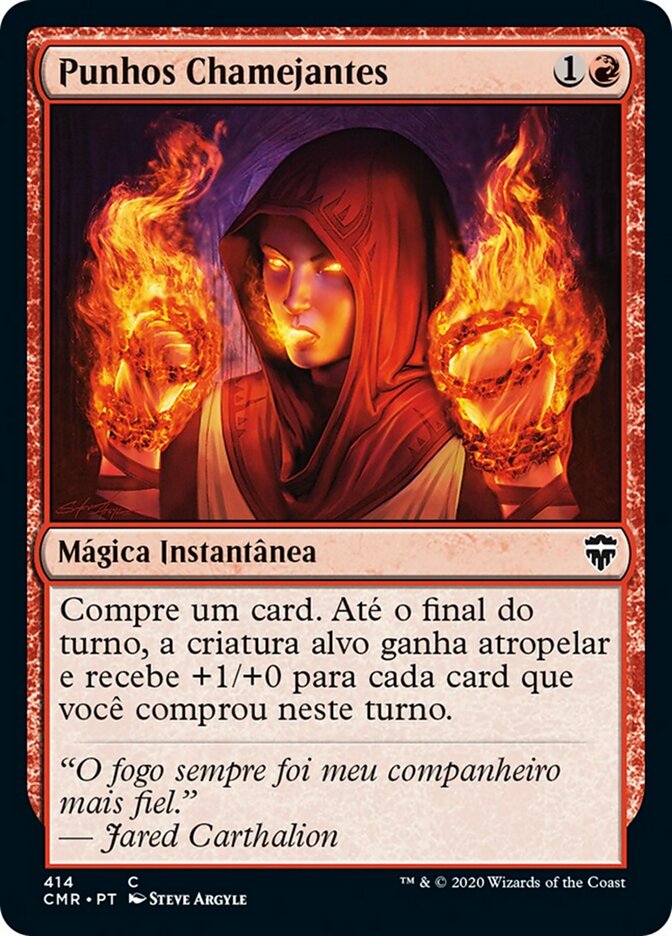 Punhos Chamejantes