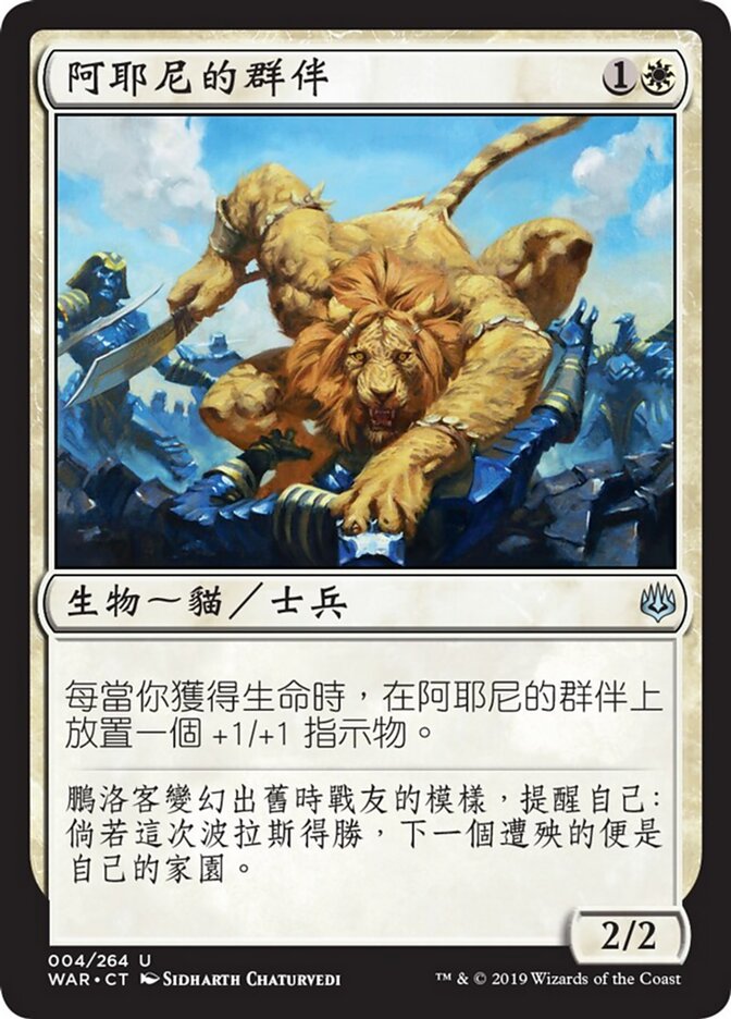 阿耶尼的群伴