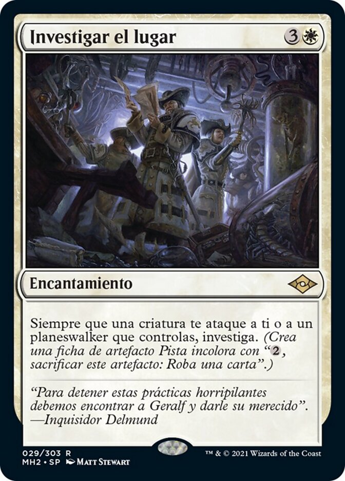 Investigar el lugar
