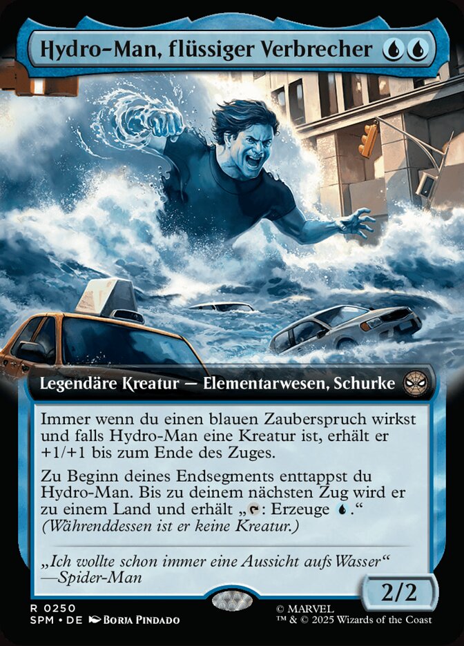 Hydro-Man, flüssiger Verbrecher