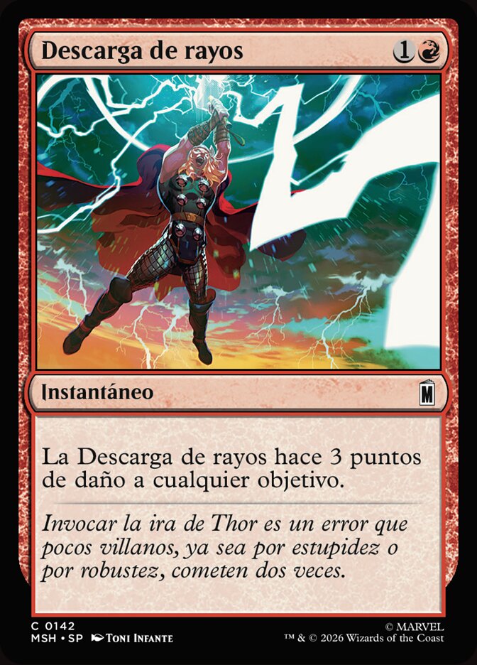 Descarga de rayos
