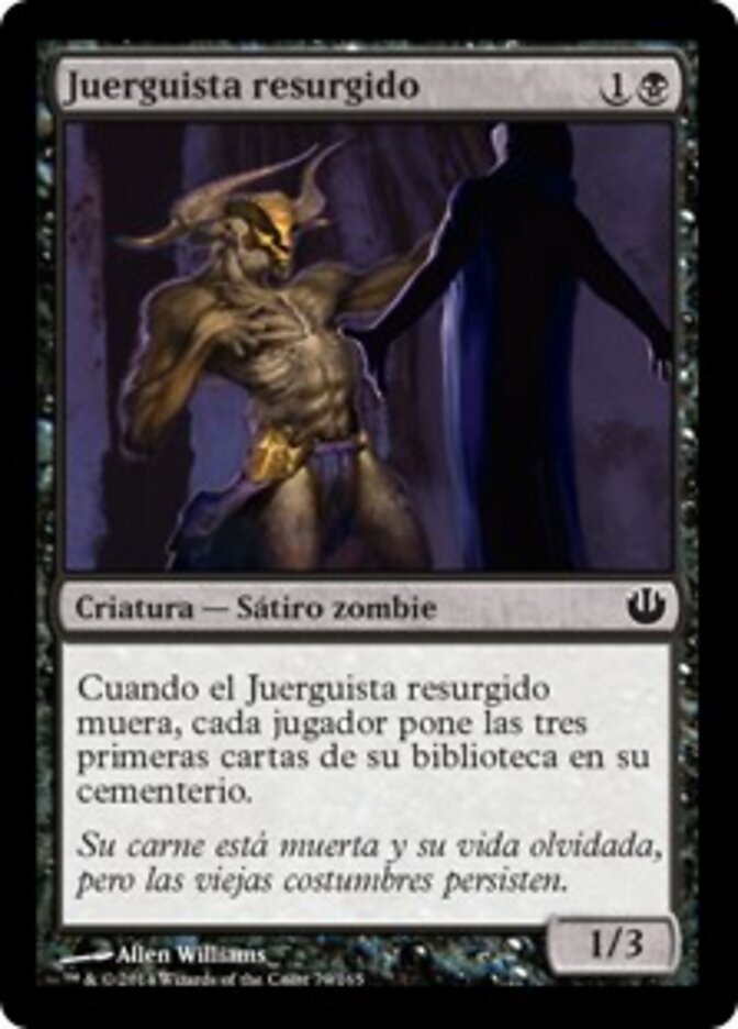 Juerguista resurgido