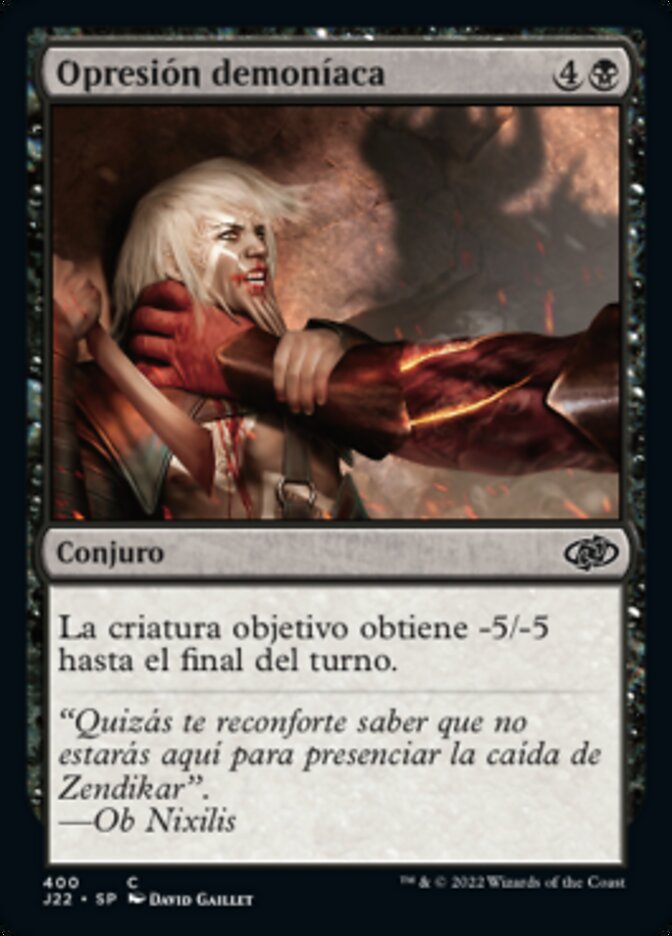 Opresión demoníaca