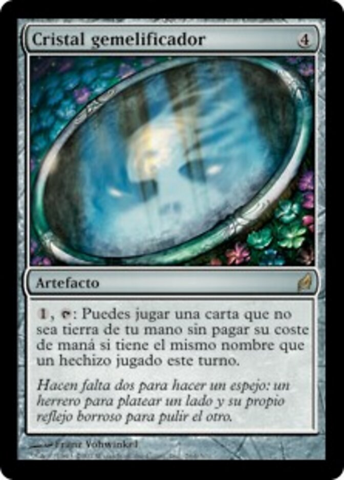 Cristal gemelificador