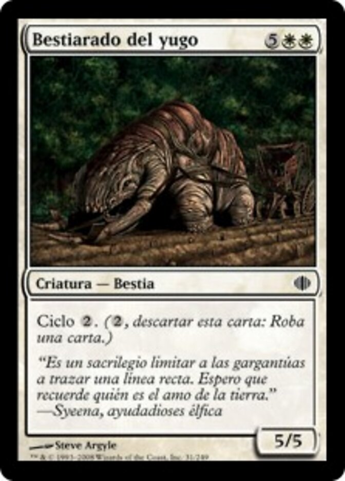 Bestiarado del yugo