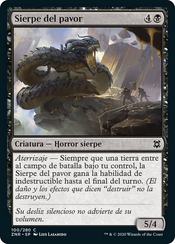 Sierpe del pavor