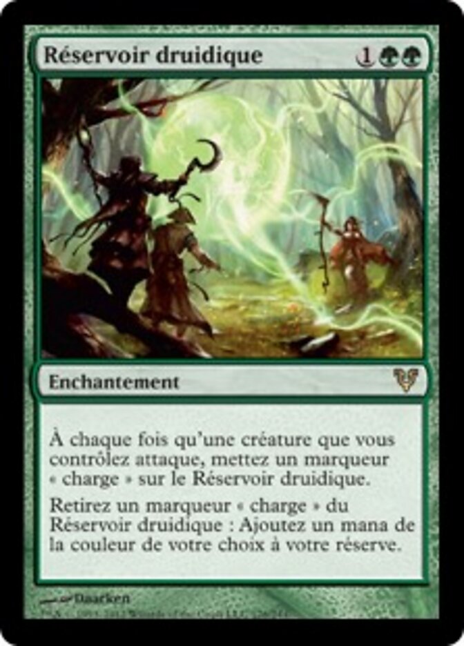 Réservoir druidique