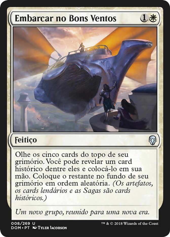 Embarcar no Bons Ventos