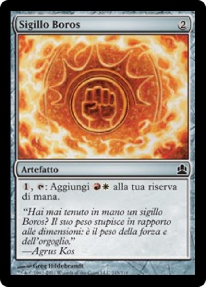 Sigillo Boros