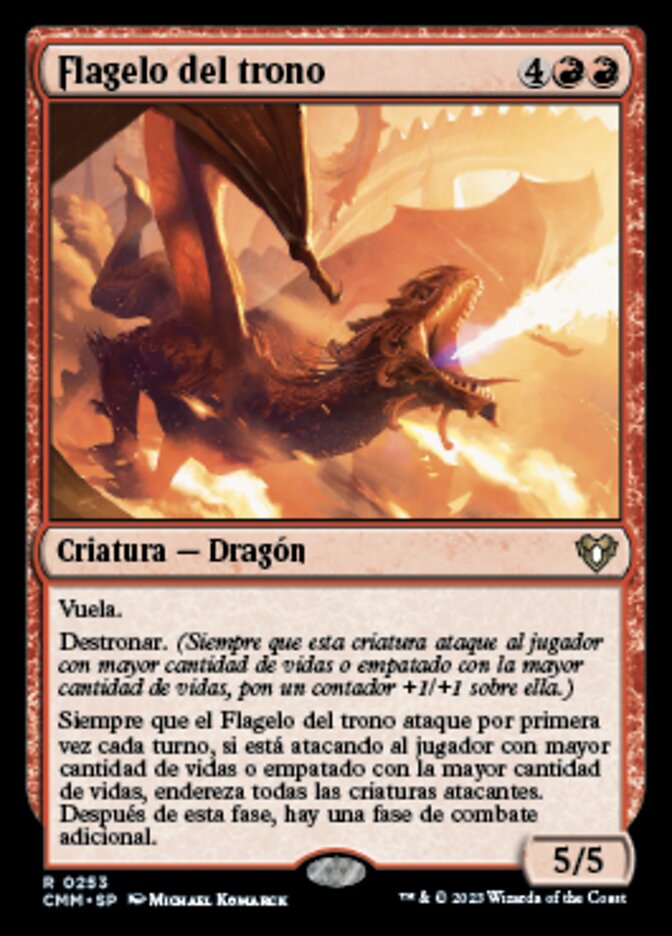 Flagelo del trono