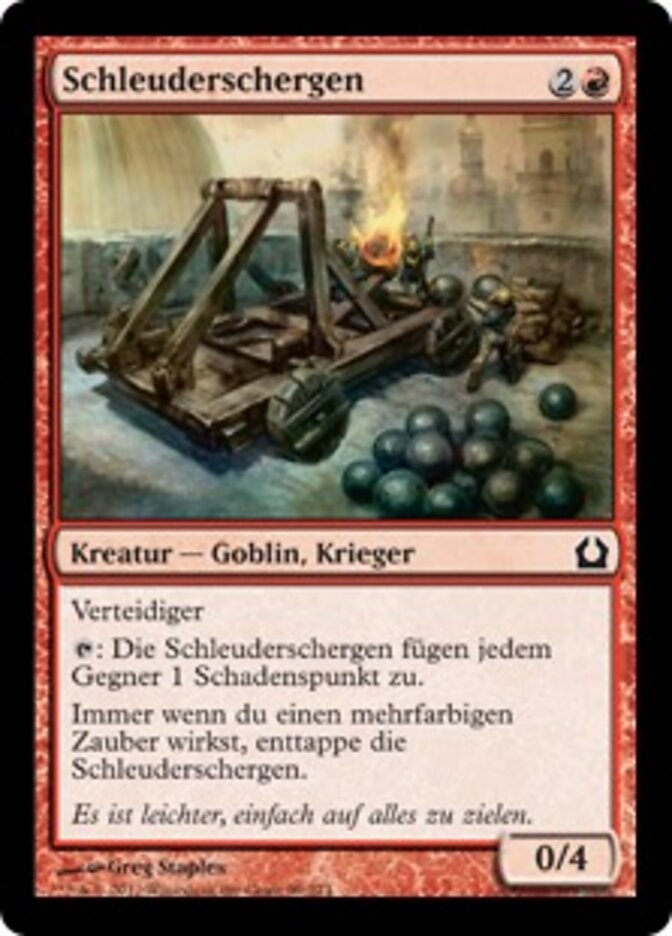 Schleuderschergen