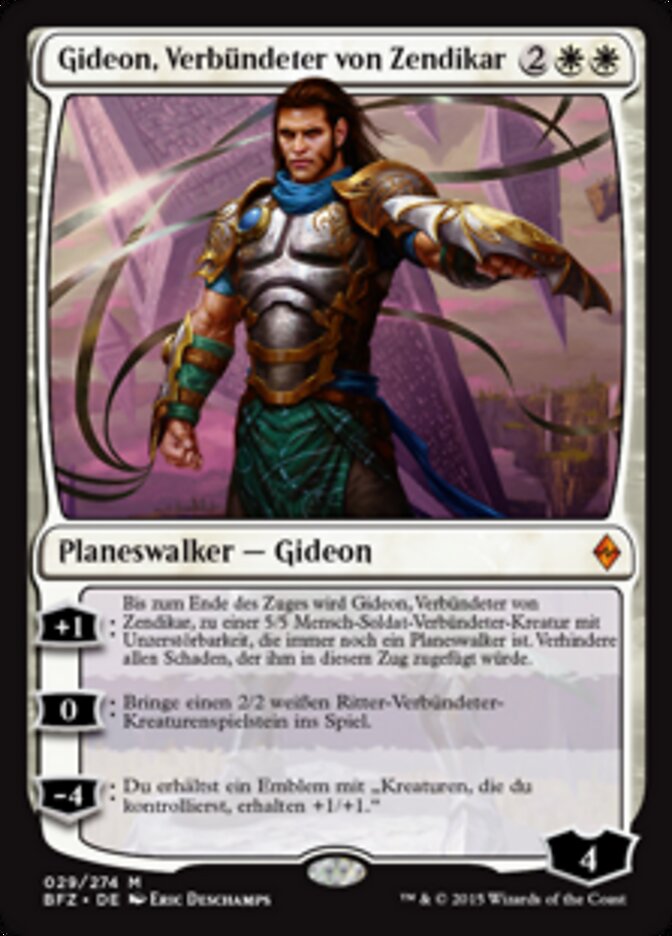 Gideon, Verbündeter von Zendikar